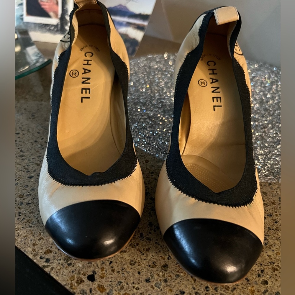 Chanel Leather Heels